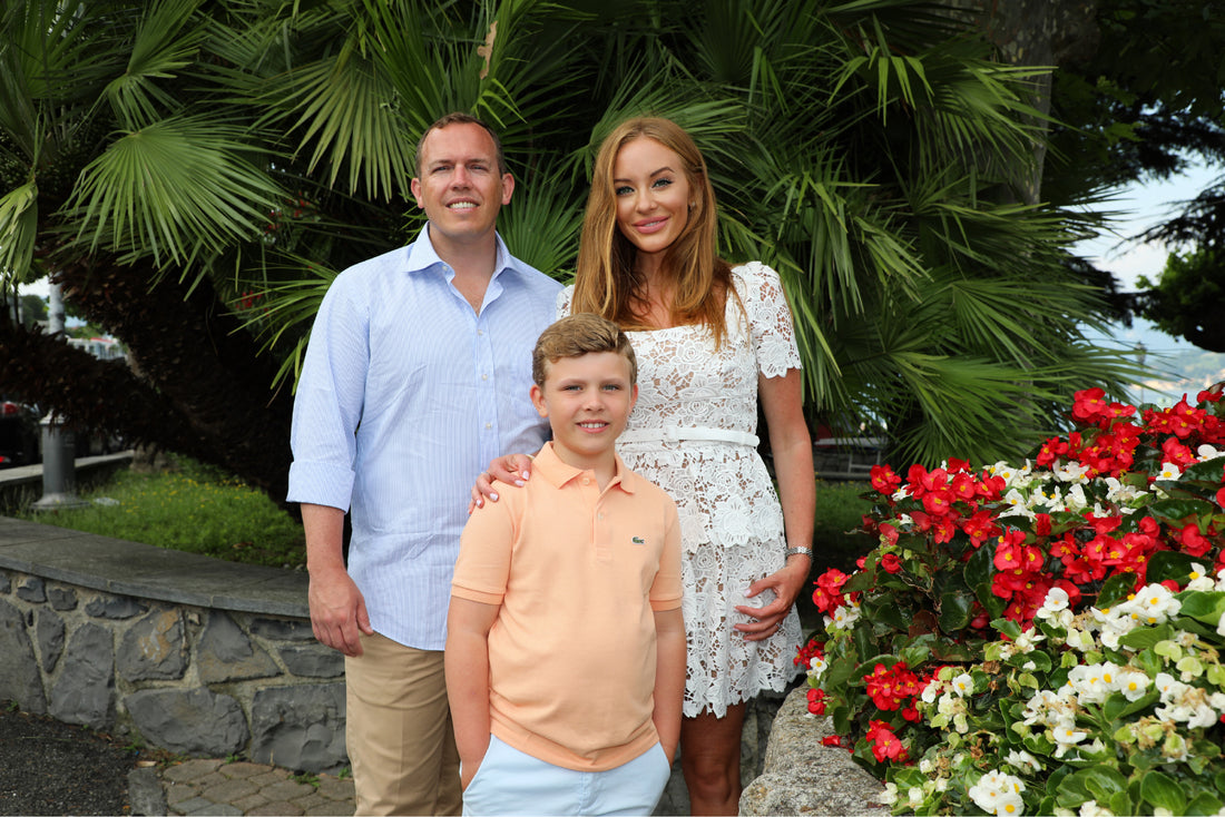 Family Photoshoot in Lake Como